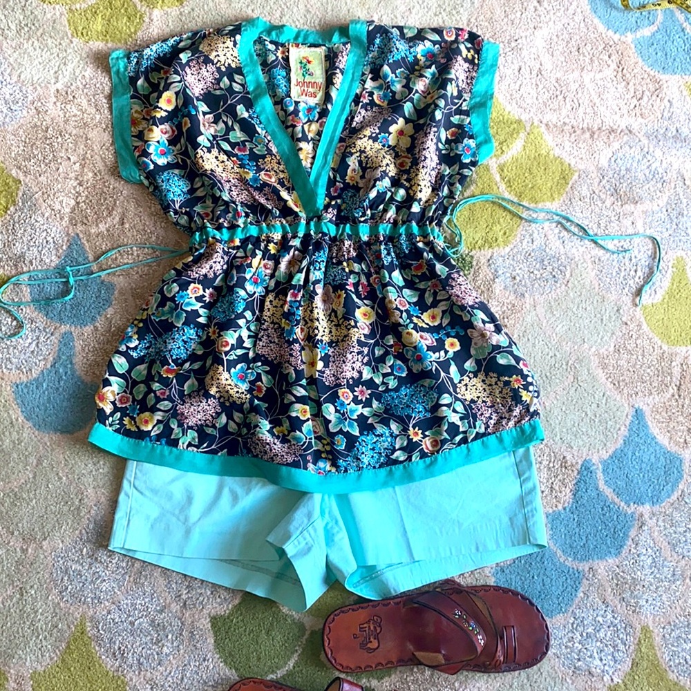 Silk Johnny Was tunic